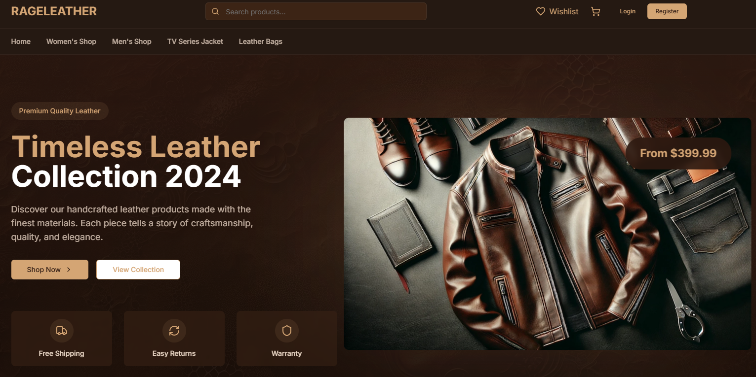 Rage Leather preview